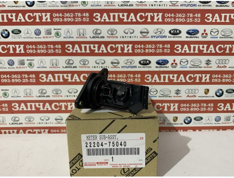 Датчик расходомер воздуха Toyota 22204-75040