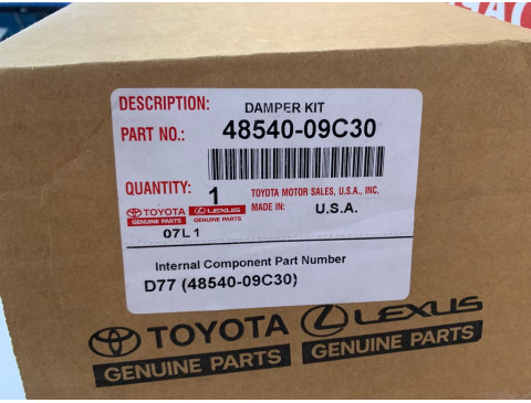 Амортизатор задний левый Toyota 48540-09C30